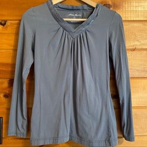 Eddie Bauer long sleeve vintage wash shirt